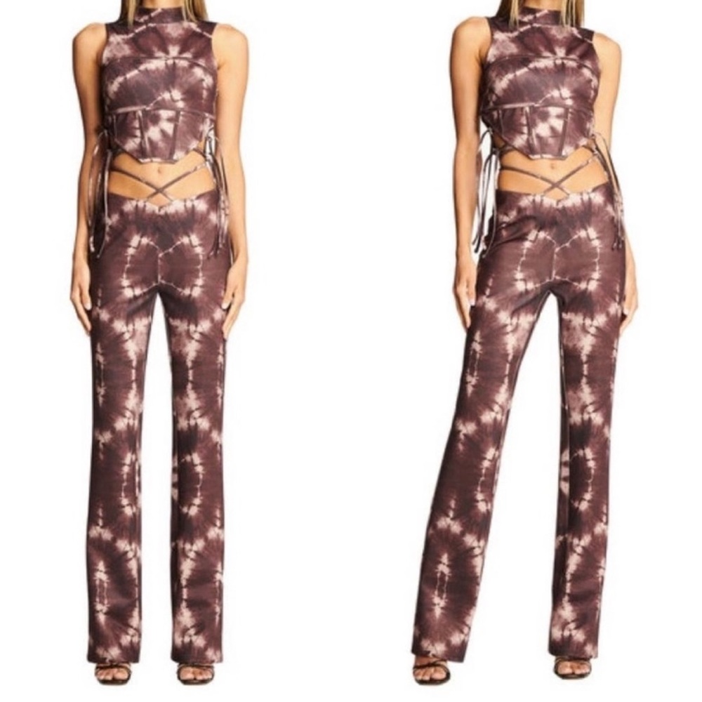 I.AM.GIA Evie Pant Tan Tie Dye